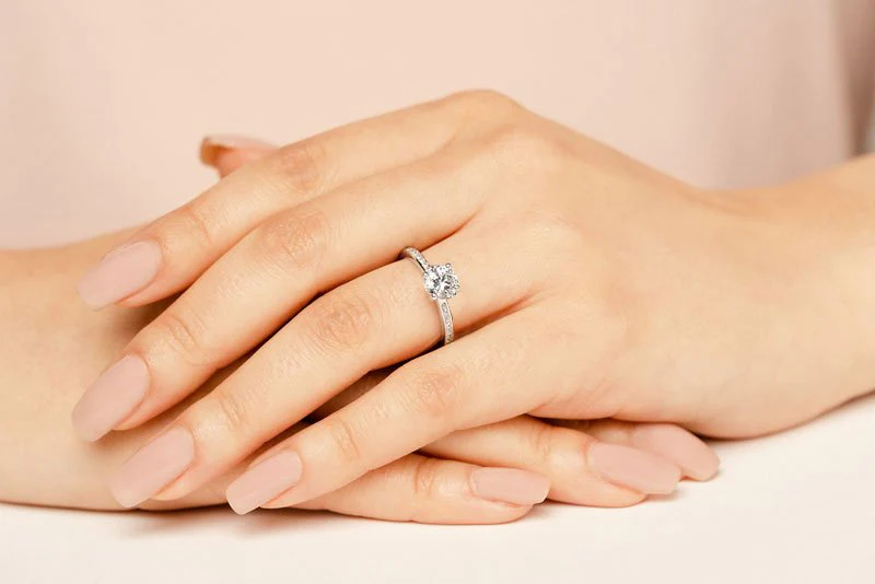 A Dream Come True Engagement Diamond Ring Diamond  with 2.21 ct. (2.00 ct. center diamond) - Image 3