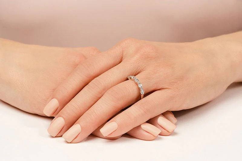Alternating Diamond Anniversary Diamond Ring with 0.93 ct.(finished) 2mm, 3.5mm - Image 5