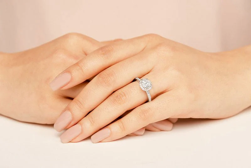 Always Yours Lab-Grown Diamond Engagement Ring with 0.82 ct. (0.50 ct. center diamond) - Image 3