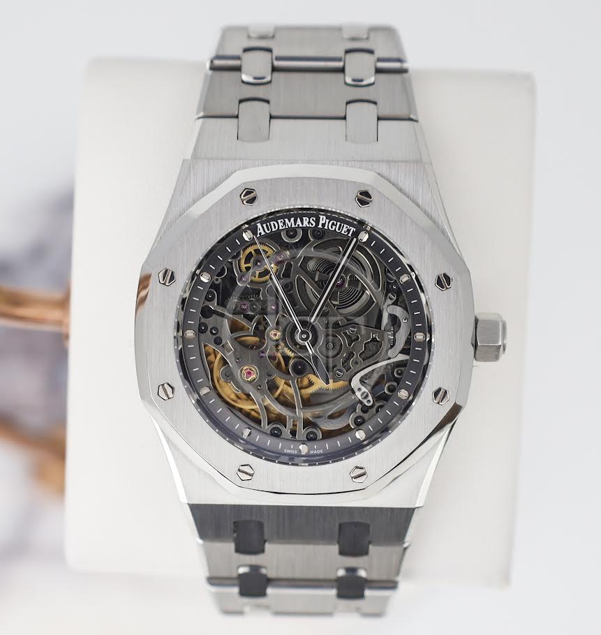 Audemars Piguet Royal Oak Openworked Selfwinding 39mm Black Skeleton Stainless Steel - 15305ST.OO.1220ST.01 - Image 2