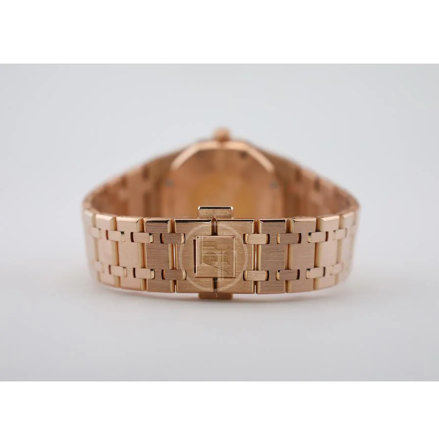 Audemars Piguet Ladies Collection Royal Oak Quartz Watch-Silver Dial 33mm-67651OR.ZZ.1261OR.01 - Image 10