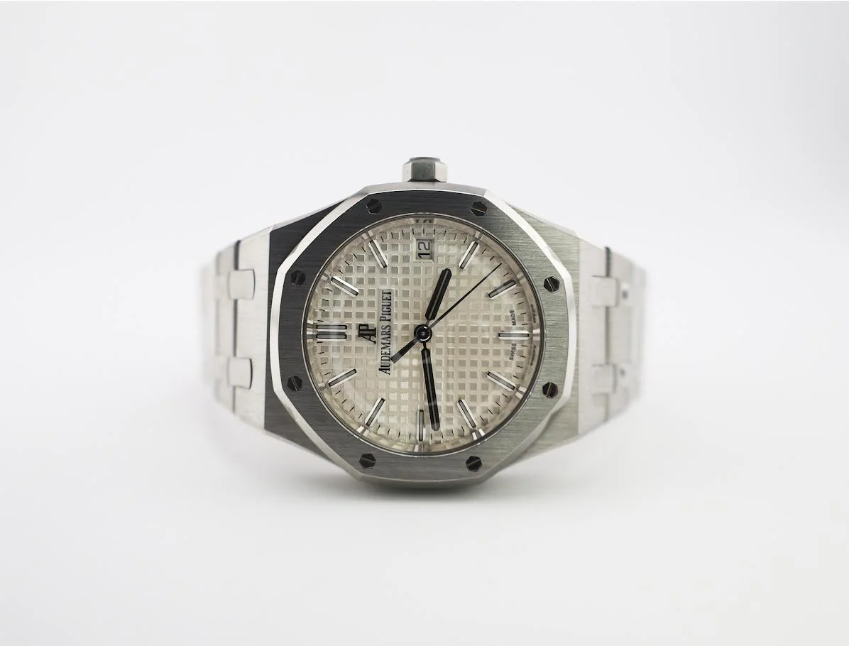 Audemars Piguet Royal Oak 34mm Stainless Steel Silver Dial - 77350ST.OO.1261ST.01 - Image 5