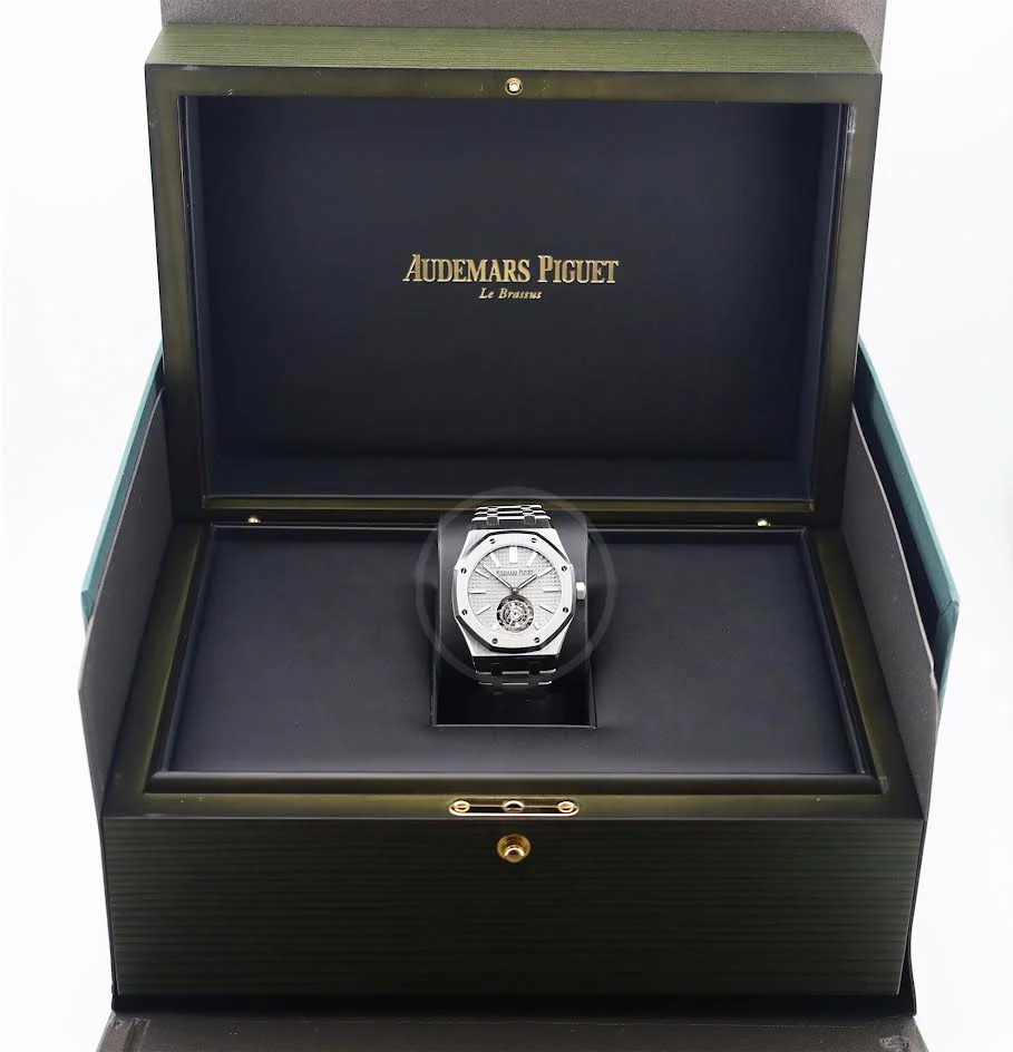 Audemars Piguet Royal Oak 41mm Flying Tourbillion Stainless Steel Grey Dial | 26730ST.OO.1320ST.06 - Image 4