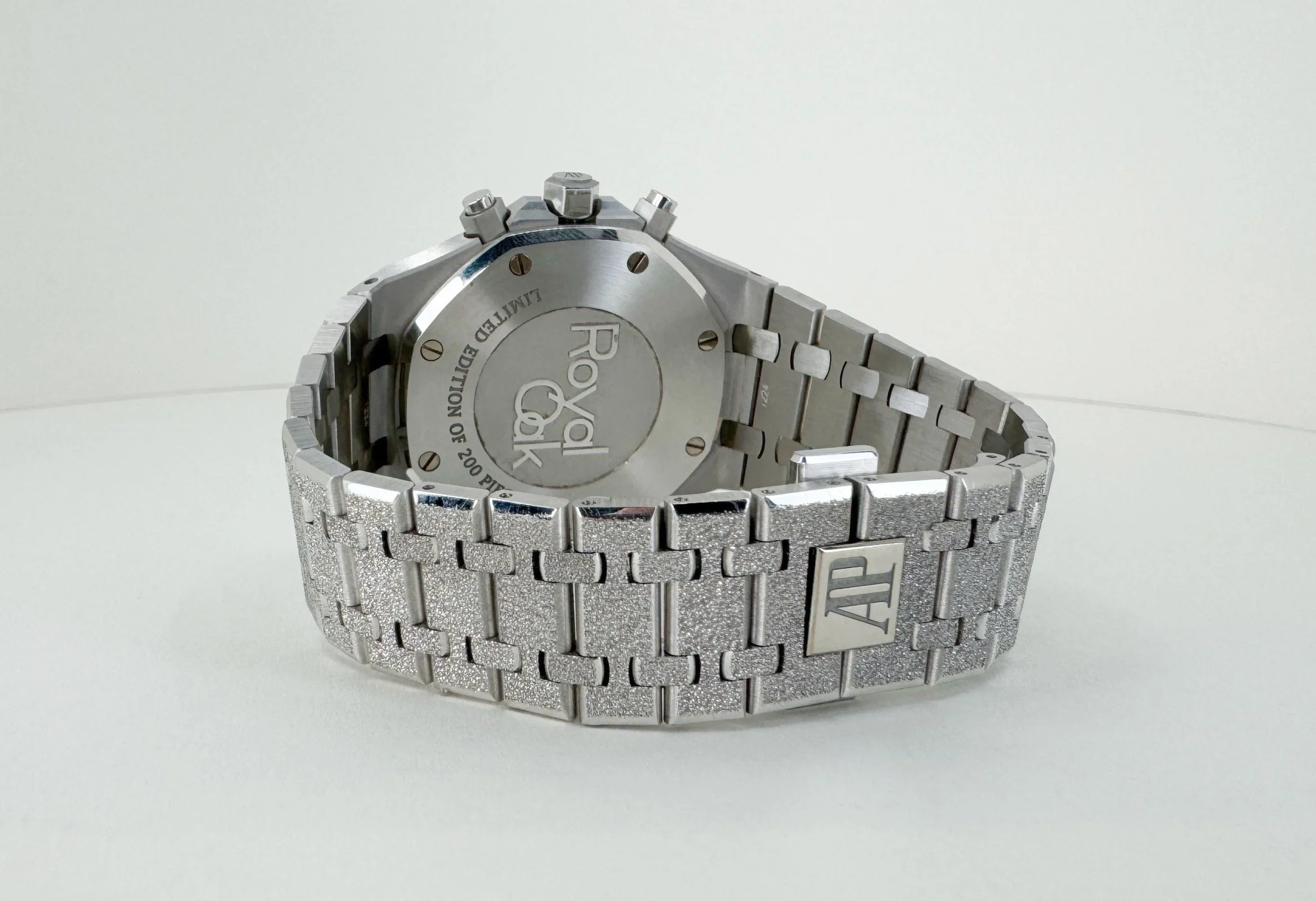 Audemars Piguet Royal Oak Chronograph Frosted White Gold 41mm Purple 26331BC.GG.1224BC.01 - Image 9
