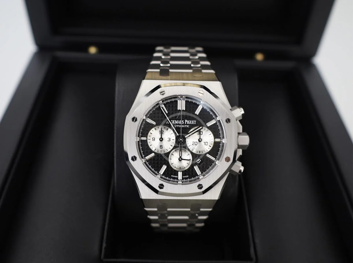 Audemars Piguet Royal Oak Chronograph Watch-Black Dial 41mm-26331ST.OO.1220ST.02 - Image 3