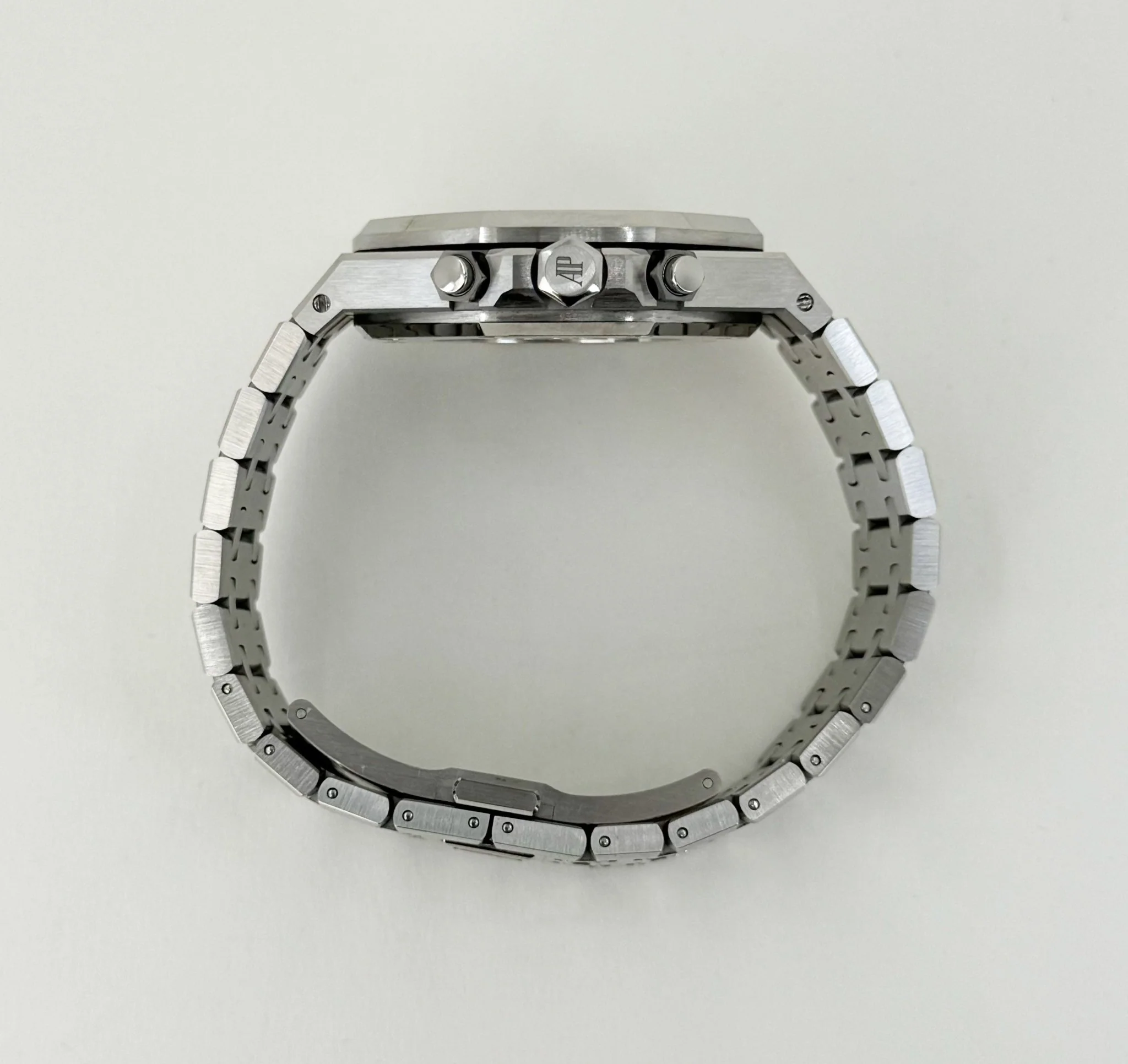 Audemars Piguet Royal Oak Chronograph Watch-Silver Dial 38mm-26315ST.OO.1256ST.01 - Image 6