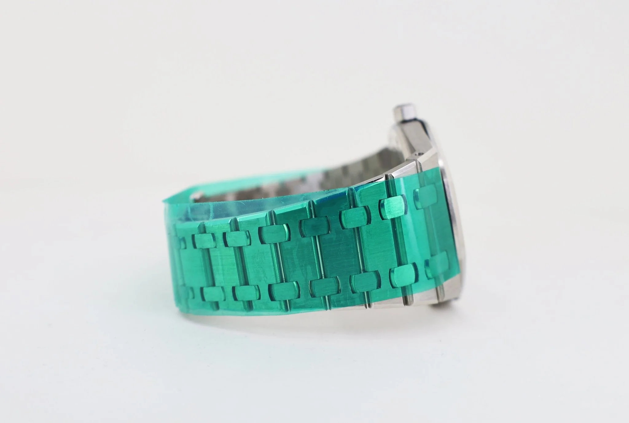 Audemars Piguet Royal Oak Jumbo Extra-Thin Platinum 39mm Green 16202PT.OO.1240PT.01 - Image 5