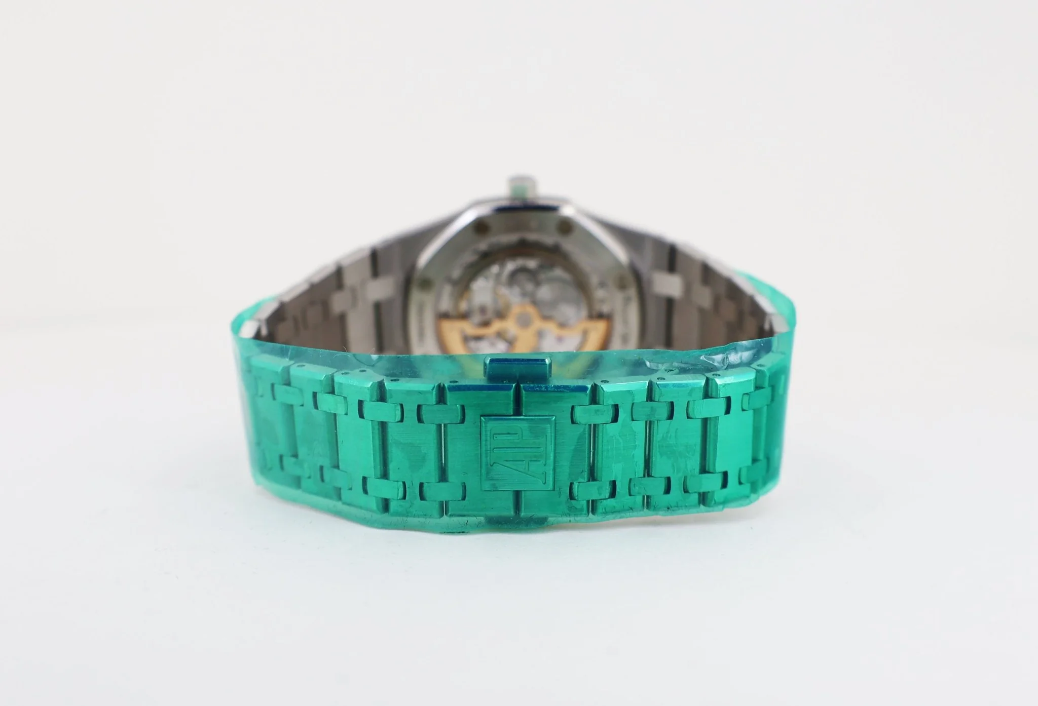 Audemars Piguet Royal Oak Jumbo Extra-Thin Platinum 39mm Green 16202PT.OO.1240PT.01 - Image 8