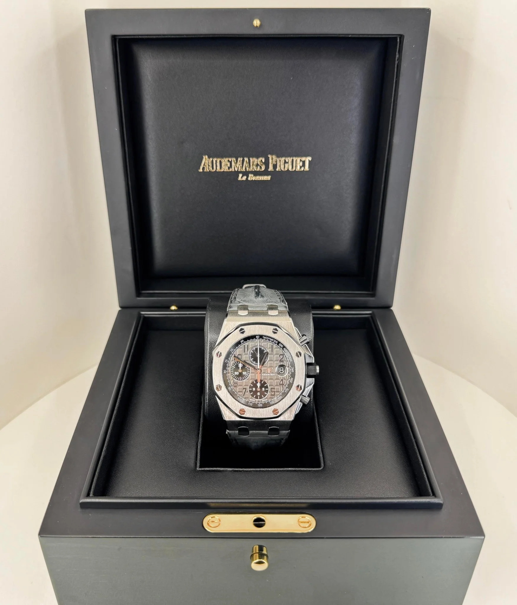 Audemars Piguet Royal Oak Offshore Chronograph 42mm Slate Dial Watch - 26470ST.OO.A104CR.01 - Image 4