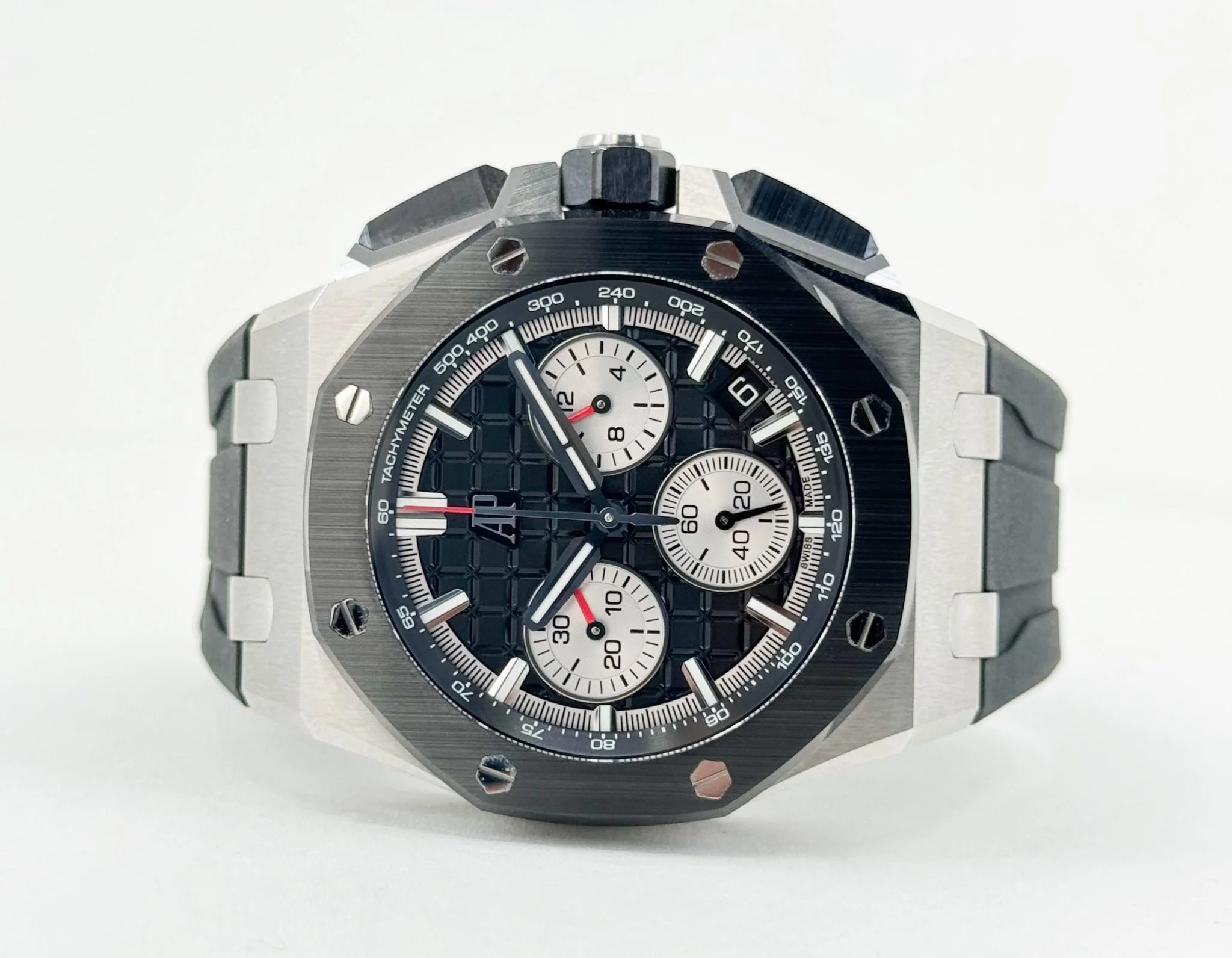 Audemars Piguet Royal Oak Offshore Chronograph Watch Black Dial 43mm-26420SO.OO.A002CA.01 - Image 5