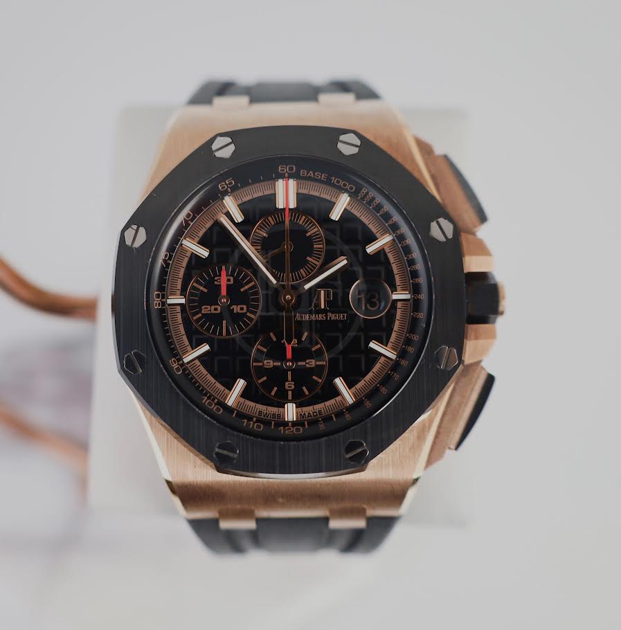 Audemars Piguet Royal Oak Offshore Chronograph Watch-Black Dial 44mm-26401RO.OO.A002CA.02 - Image 2