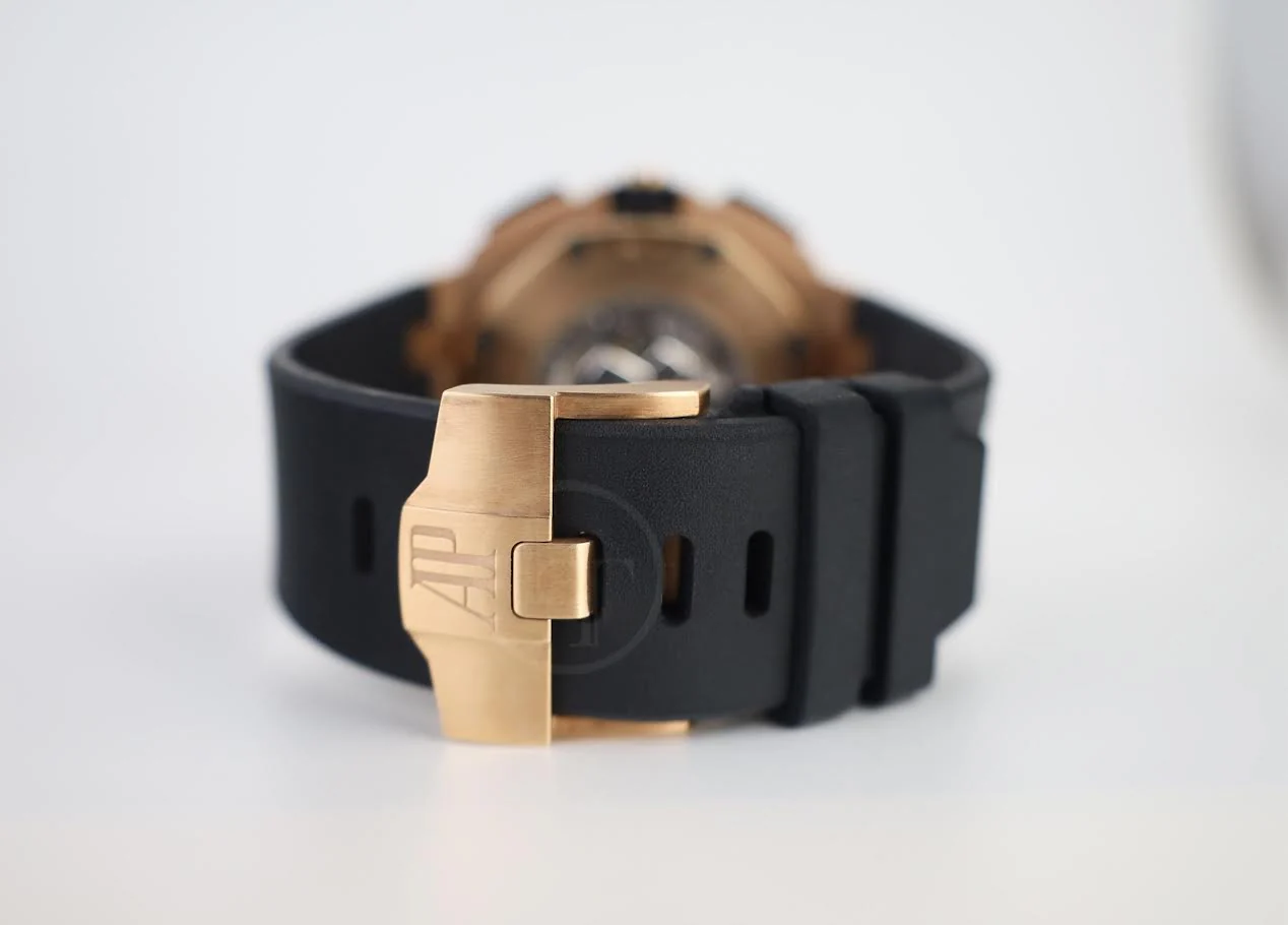 Audemars Piguet Royal Oak Offshore Chronograph Watch-Black Dial 44mm-26401RO.OO.A002CA.02 - Image 9
