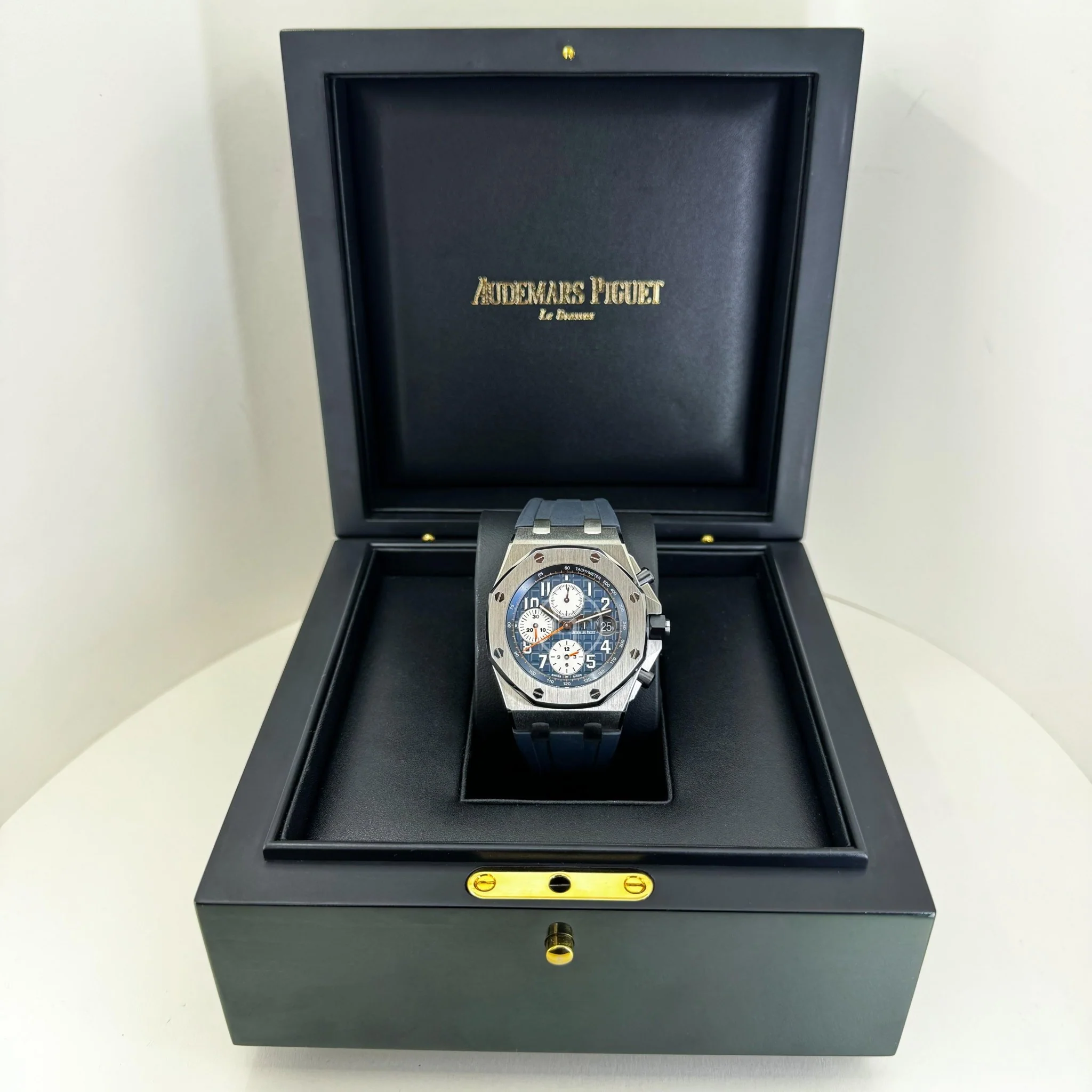 Audemars Piguet Royal Oak Offshore Chronograph Watch-Blue Dial 42mm-26470ST.OO.A027CA.01 - Image 4