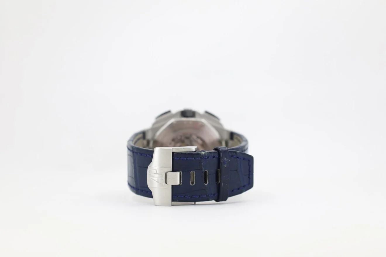 Audemars Piguet Royal Oak Offshore Chronograph Watch-Blue Dial 44mm-26401PO.OO.A018CR.01 - Image 8