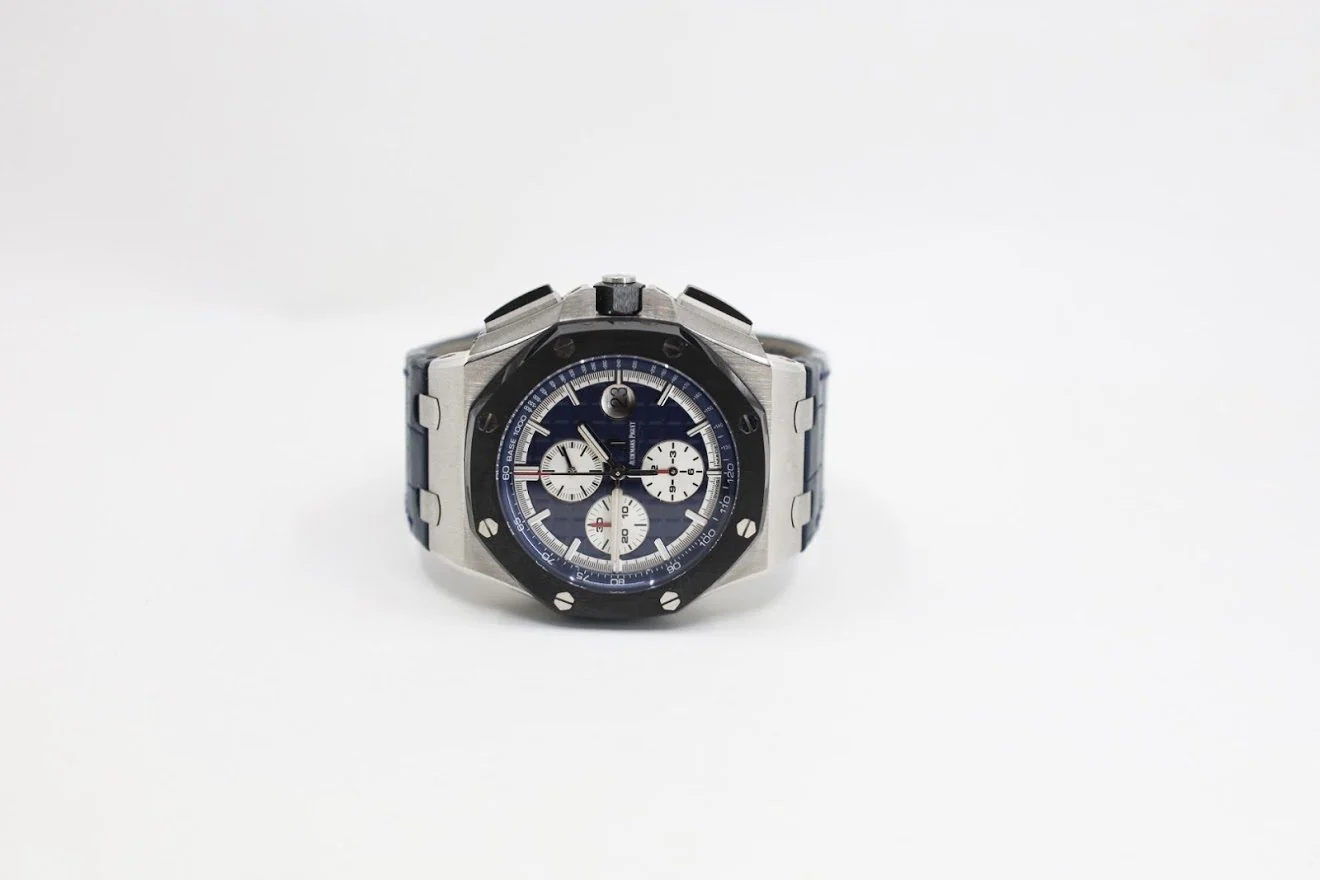 Audemars Piguet Royal Oak Offshore Chronograph Watch-Blue Dial 44mm-26401PO.OO.A018CR.01 - Image 9