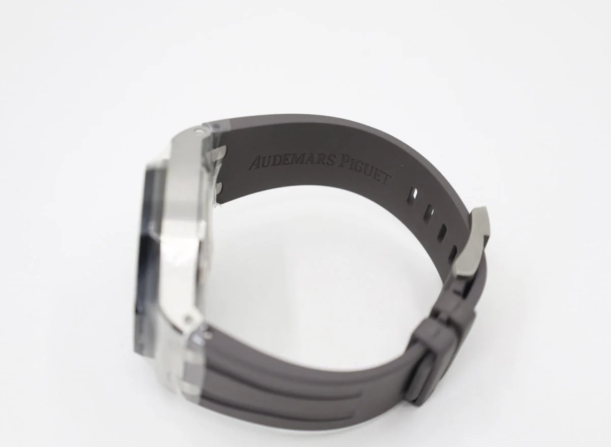 Audemars Piguet Royal Oak Offshore Chronograph Watch-Rhodium Dial 44mm-26400IO.OO.A004CA.01 - Image 7