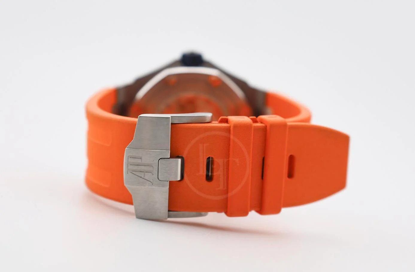Audemars Piguet Royal Oak Offshore Diver Special Edition Watch-Orange Dial 42mm-15710ST.OO.A070CA.01 - Image 10