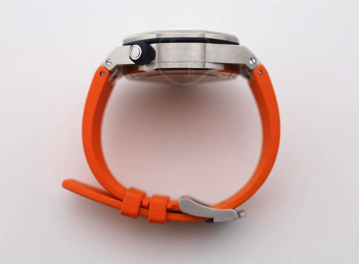 Audemars Piguet Royal Oak Offshore Diver Special Edition Watch-Orange Dial 42mm-15710ST.OO.A070CA.01 - Image 8