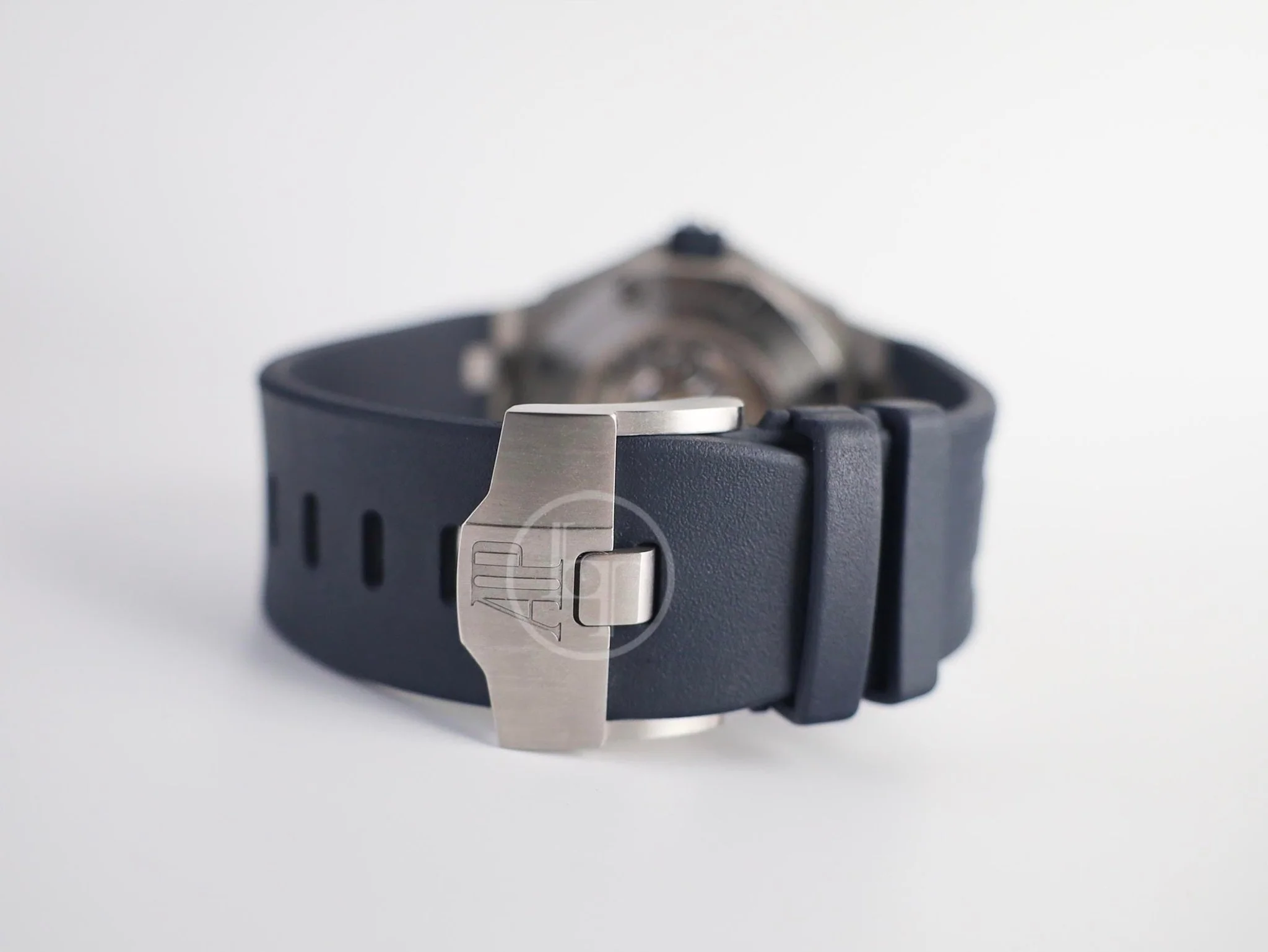 Audemars Piguet Royal Oak Offshore Diver Watch-Blue Dial 42mm-15710ST.OO.A027CA.01 - Image 10
