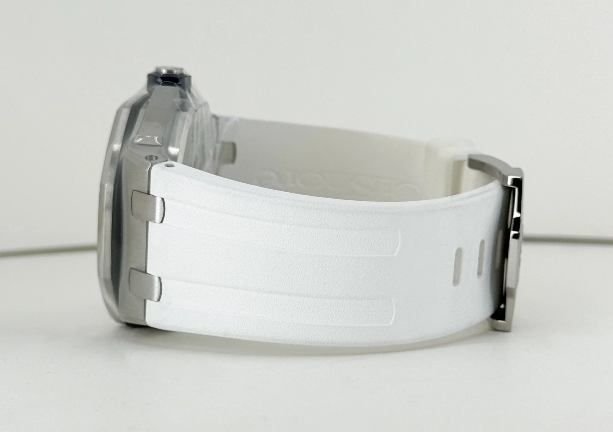 Audemars Piguet Royal Oak Offshore Diver Watch-White Dial 42mm-15710ST.OO.A010CA.01 - Image 7