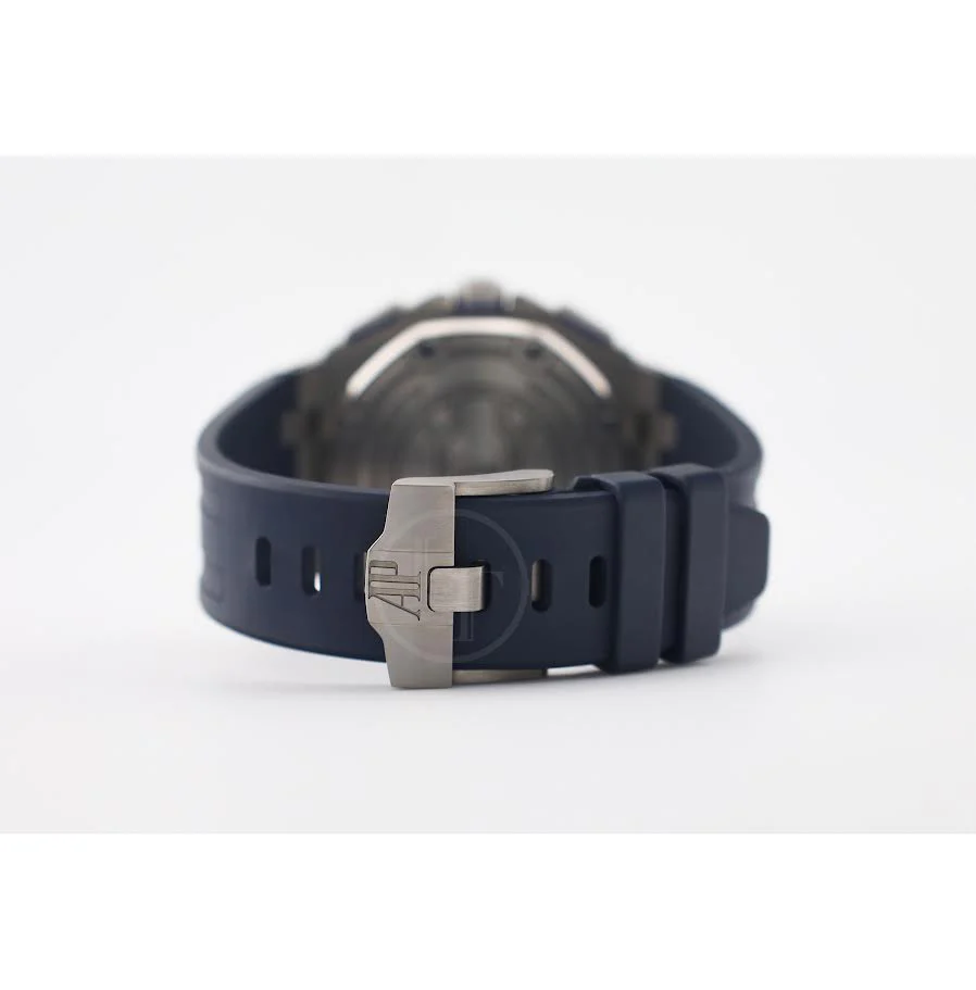 Audemars Piguet Royal Oak Offshore Selfwinding 42mm Chronograph Titanium Blue | 26480TI.OO.A027CA.01 - Image 10