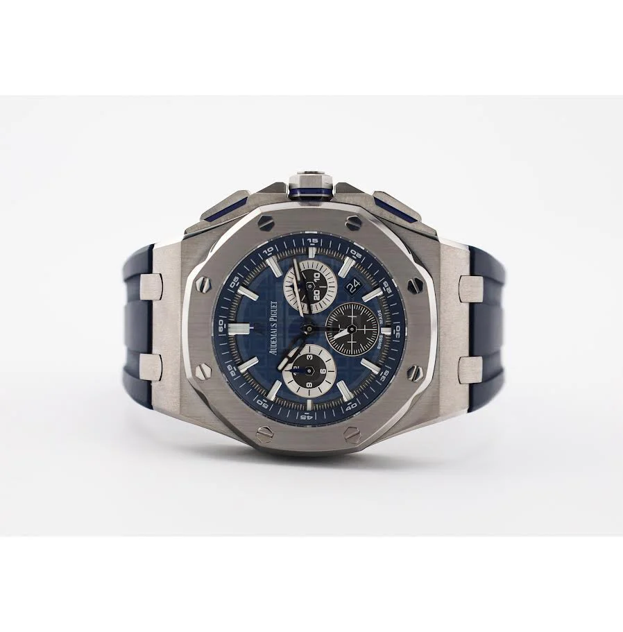 Audemars Piguet Royal Oak Offshore Selfwinding 42mm Chronograph Titanium Blue | 26480TI.OO.A027CA.01 - Image 5
