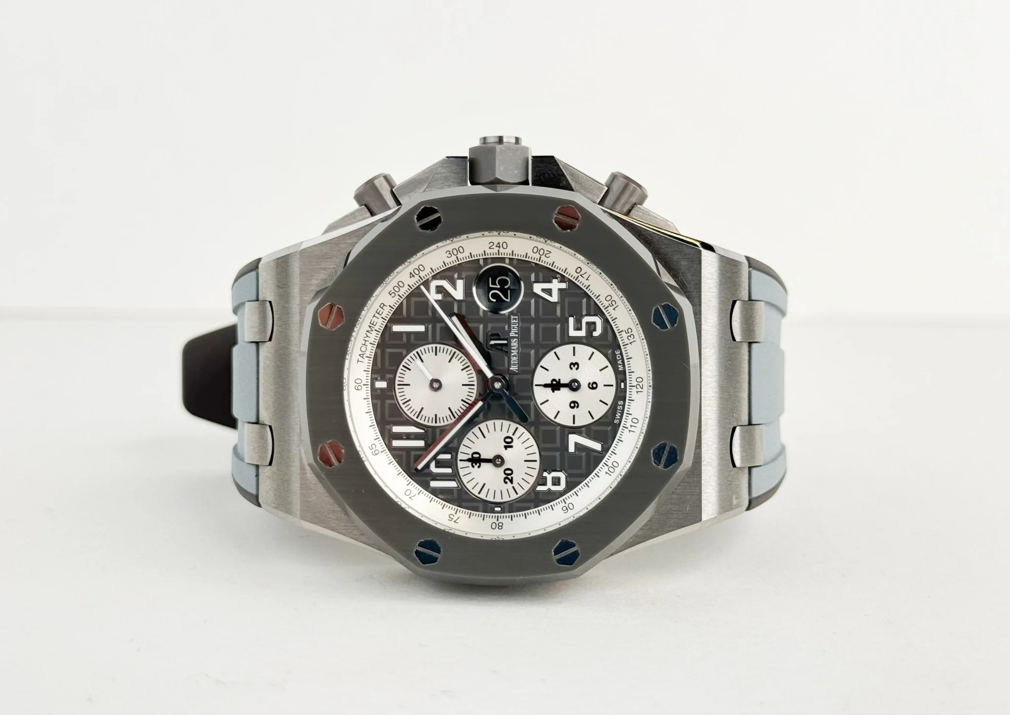 Audemars Piguet Royal Oak Offshore Selfwinding Chronograph Watch-Grey Dial 42mm-26470IO.OO.A006CA.01 - Image 5