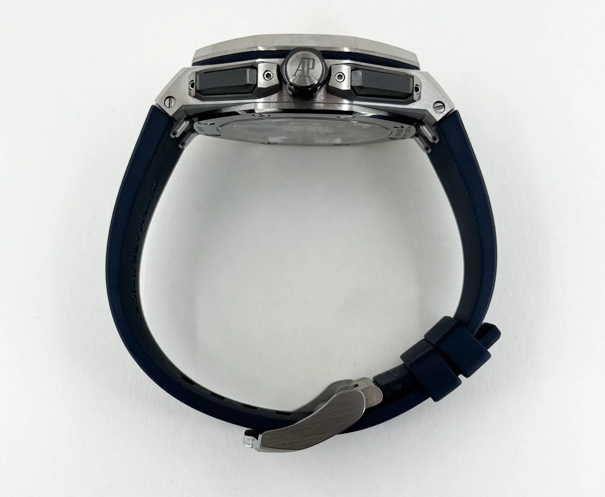 Audemars Piguet Royal Oak Offshore Watch Blue Dial 43mm-26420TI.OO.A027CA.01 - Image 7