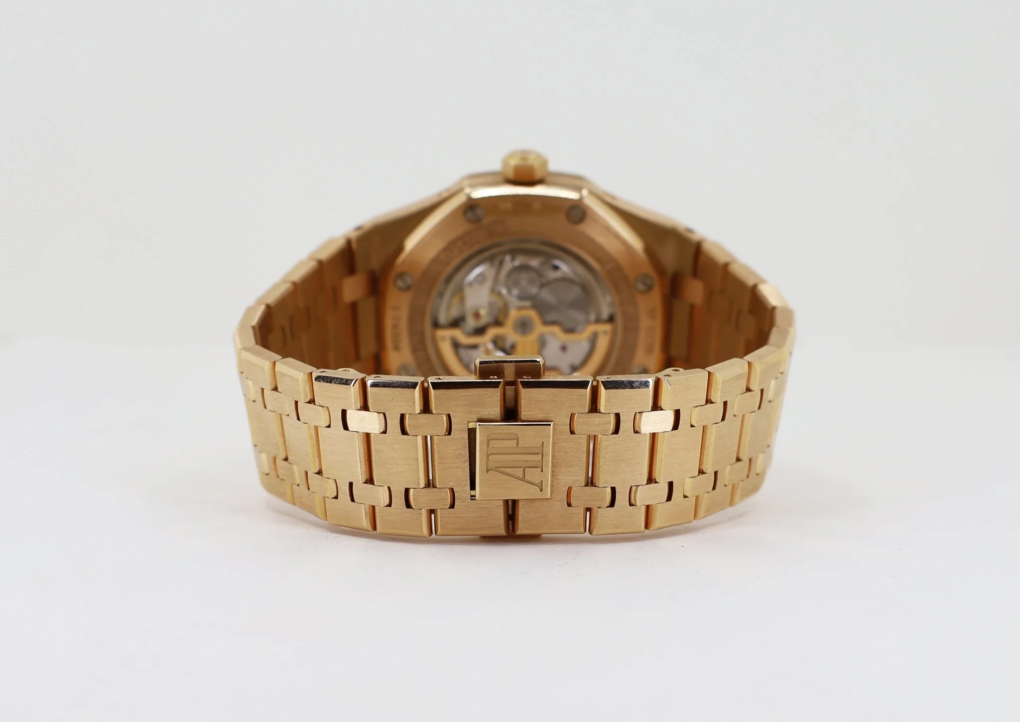 Audemars Piguet Royal Oak Perpetual Calendar Watch-Silver Dial 41mm-26574OR.OO.1220OR.01 - Image 10