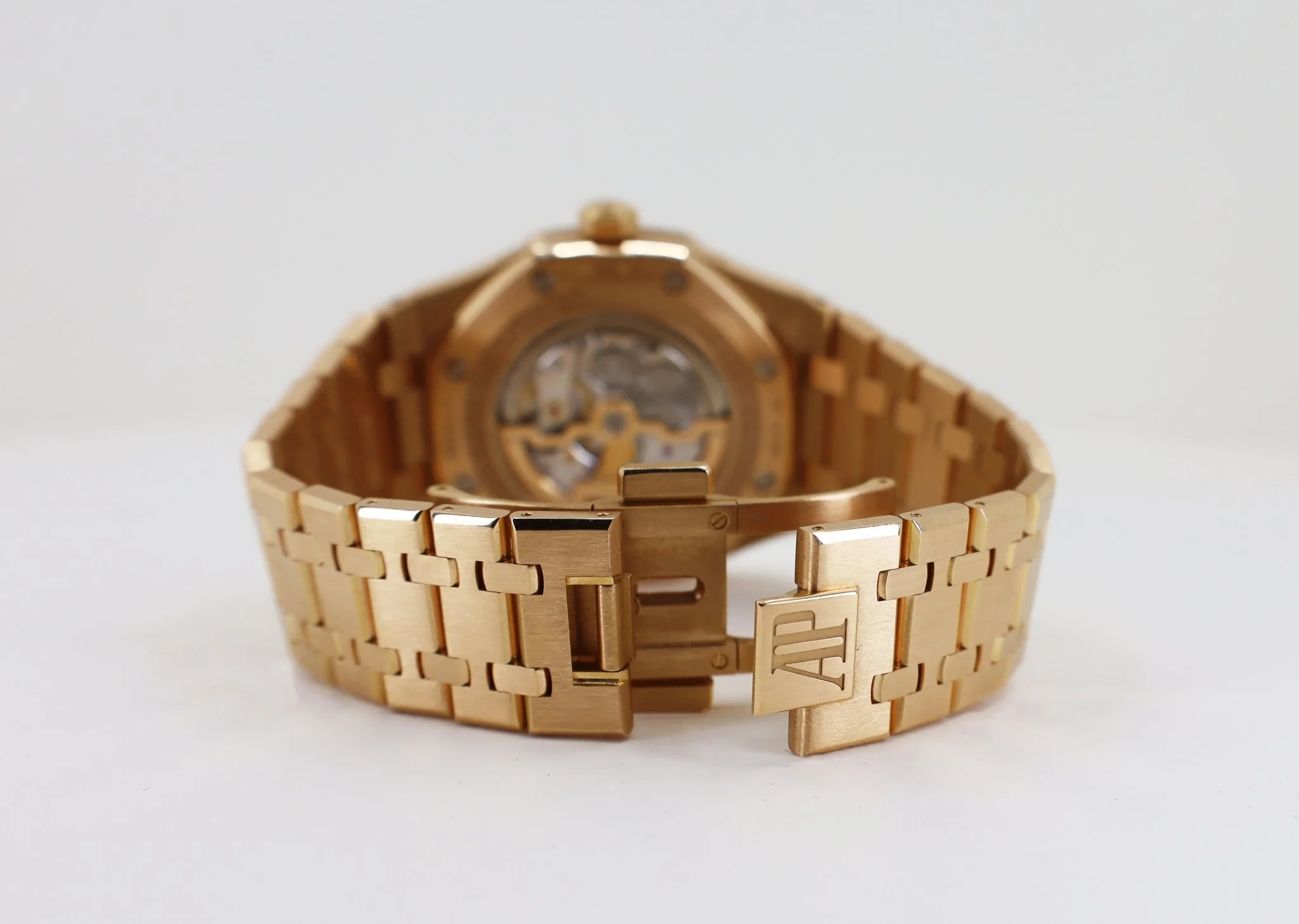 Audemars Piguet Royal Oak Perpetual Calendar Watch-Silver Dial 41mm-26574OR.OO.1220OR.01 - Image 9