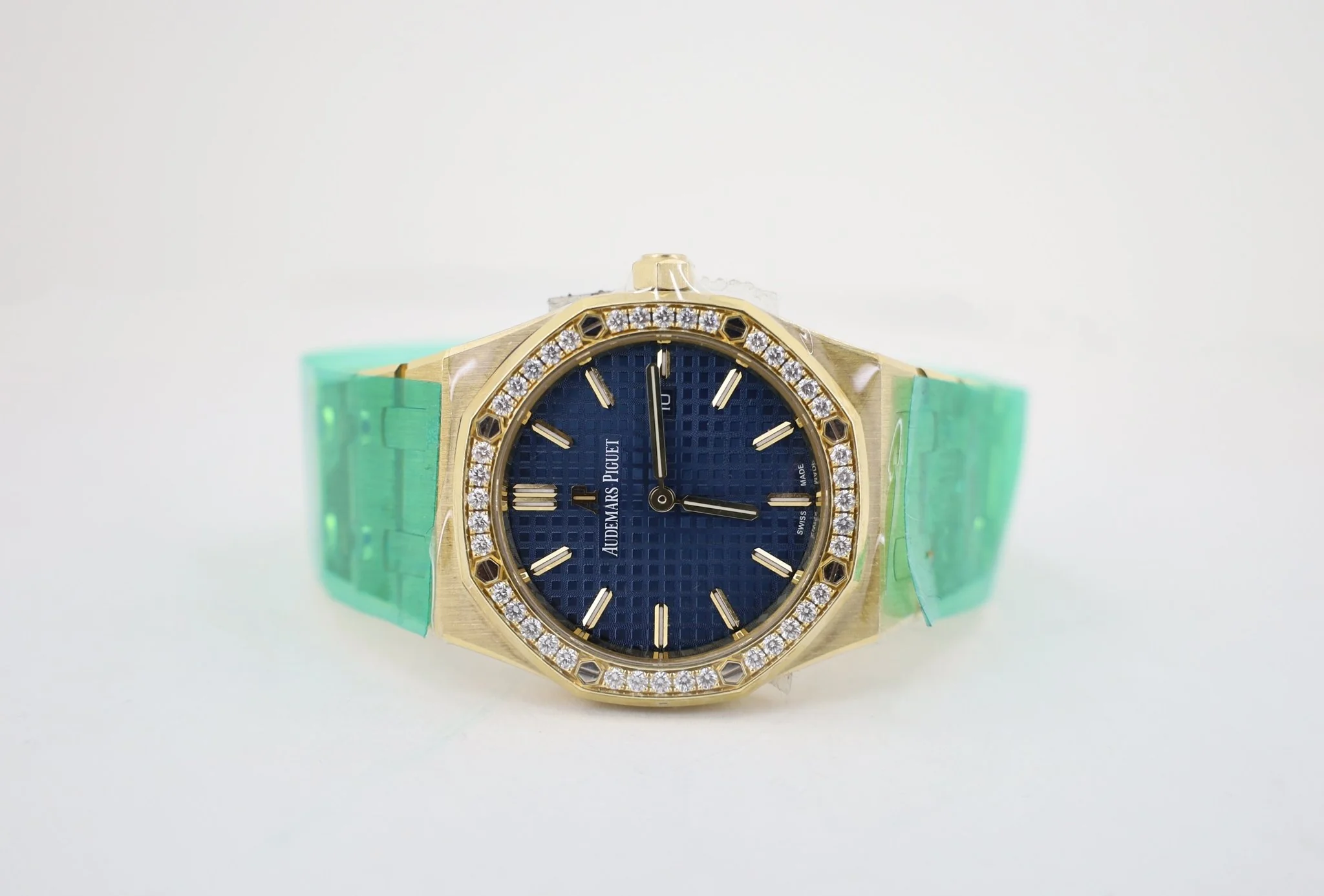 Audemars Piguet Royal Oak Quartz Watch-Blue Dial 33mm-67651BA.ZZ.1261BA.02 - Image 4