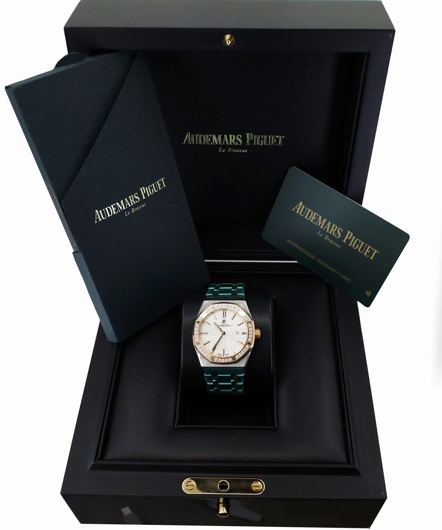 Audemars Piguet Royal Oak Quartz Watch-Silver Dial 33mm-67651SR.ZZ.1261SR.01 - Image 3