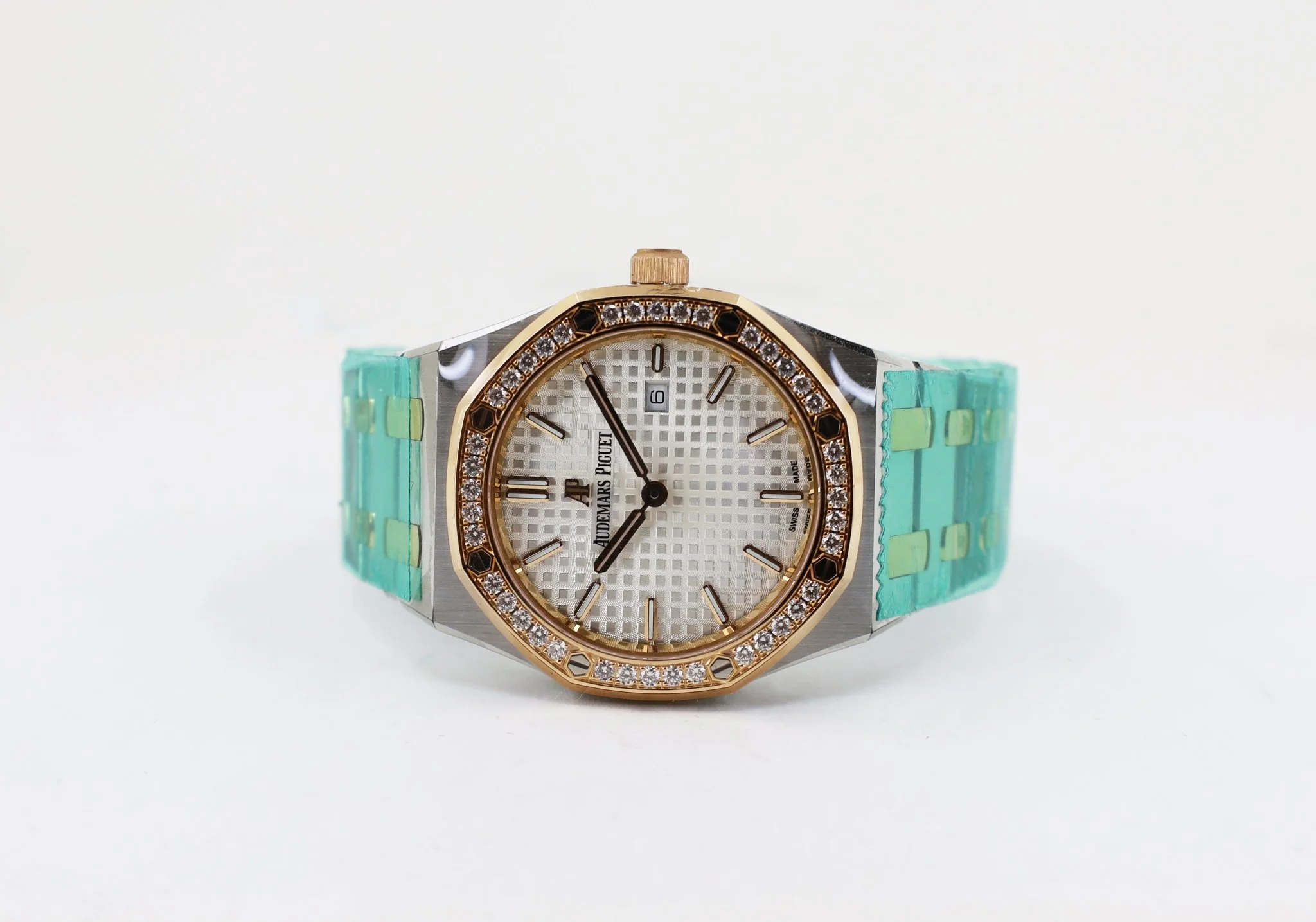 Audemars Piguet Royal Oak Quartz Watch-Silver Dial 33mm-67651SR.ZZ.1261SR.01 - Image 9
