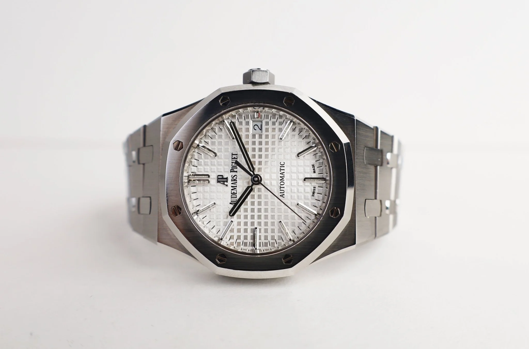 Audemars Piguet Royal Oak Selfwinding 37mm Watch-Silver Dial 37mm-15450ST.OO.1256ST.01 - Image 4