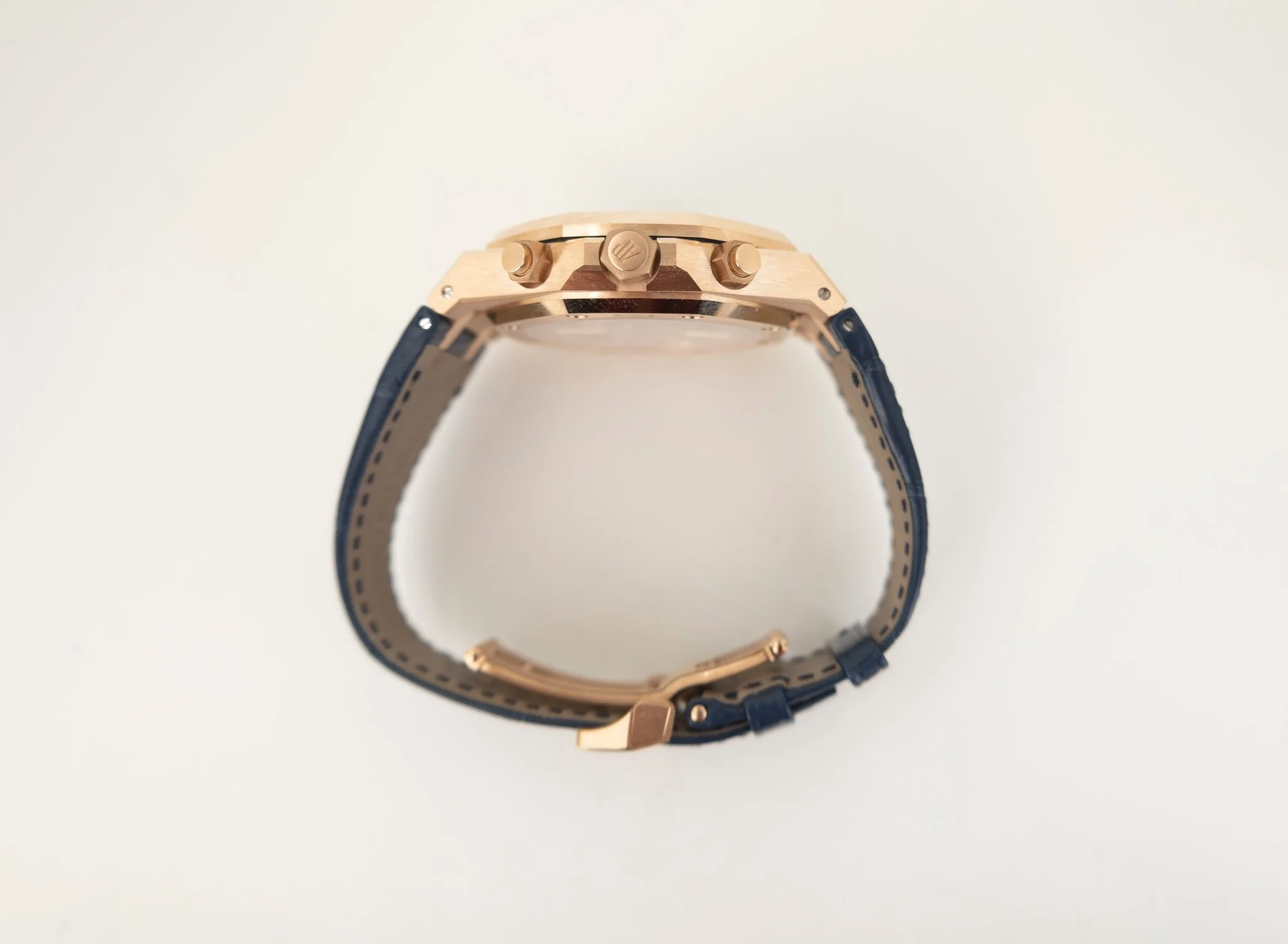 Audemars Piguet Royal Oak Selfwinding Chronograph Rose Gold 41mm Blue Dial 26240OR.OO.D315CR.01 - Image 7