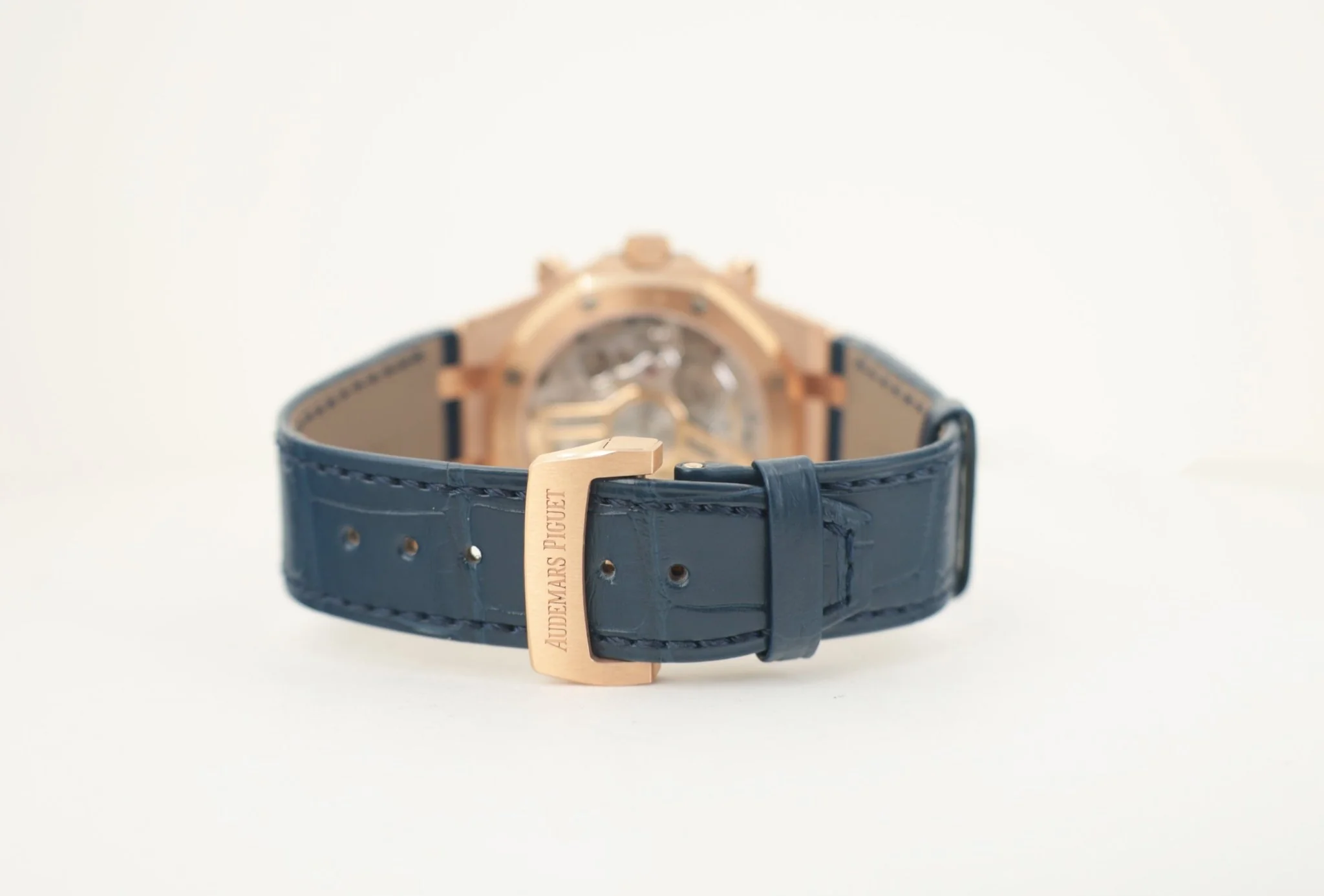 Audemars Piguet Royal Oak Selfwinding Chronograph Rose Gold 41mm Blue Dial 26240OR.OO.D315CR.01 - Image 8