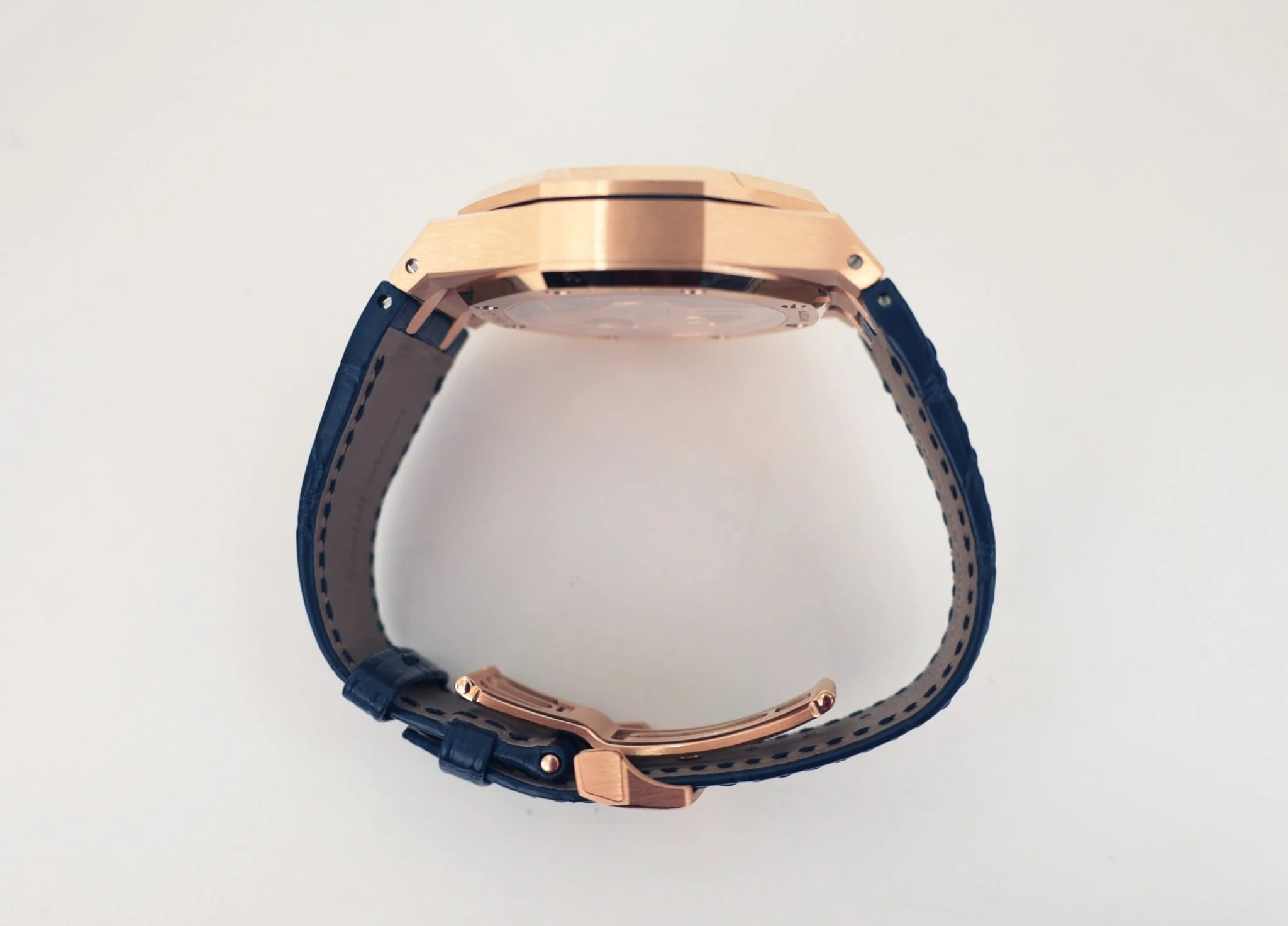 Audemars Piguet Royal Oak Selfwinding Chronograph Rose Gold 41mm Blue Dial 26240OR.OO.D315CR.01 - Image 9
