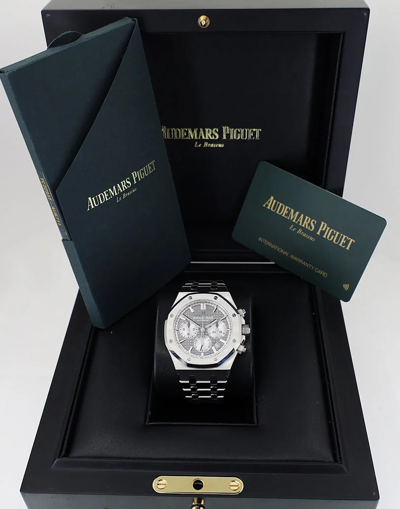 Audemars Piguet Royal Oak Selfwinding Chronograph Stainless Steel 38mm Grey Dial 26715ST.OO.1356ST.02 - Image 3