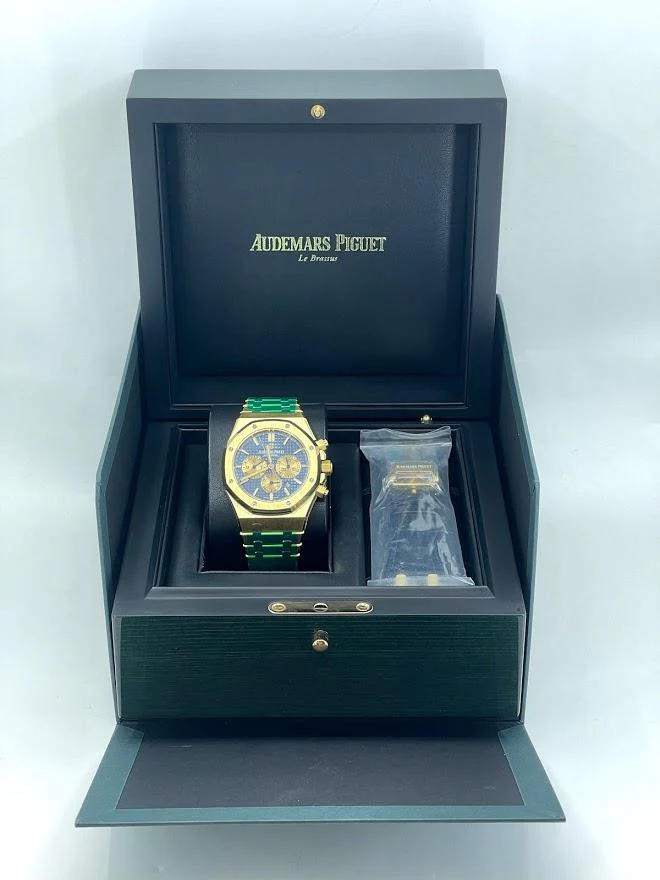 Audemars Piguet Royal Oak Selfwinding Chronograph Watch-Blue Dial 41mm-26331BA.OO.1220BA.01 - Image 3
