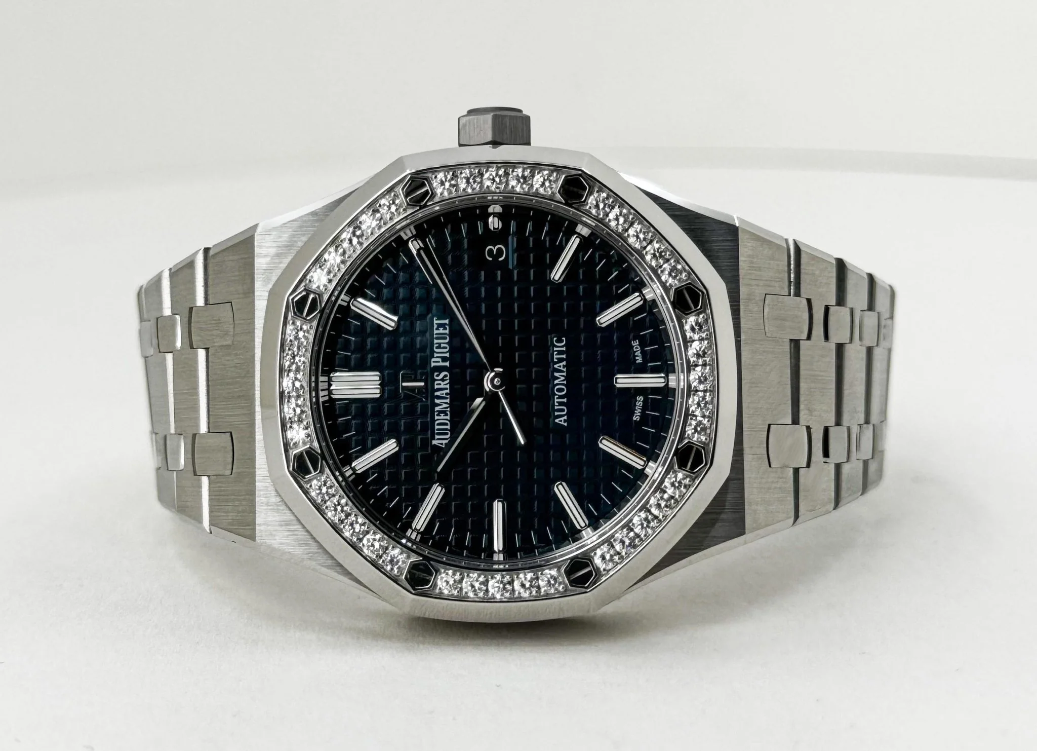 Audemars Piguet Royal Oak Selfwinding Watch-Blue Dial 37mm-15451ST.ZZ.1256ST.03 - Image 5