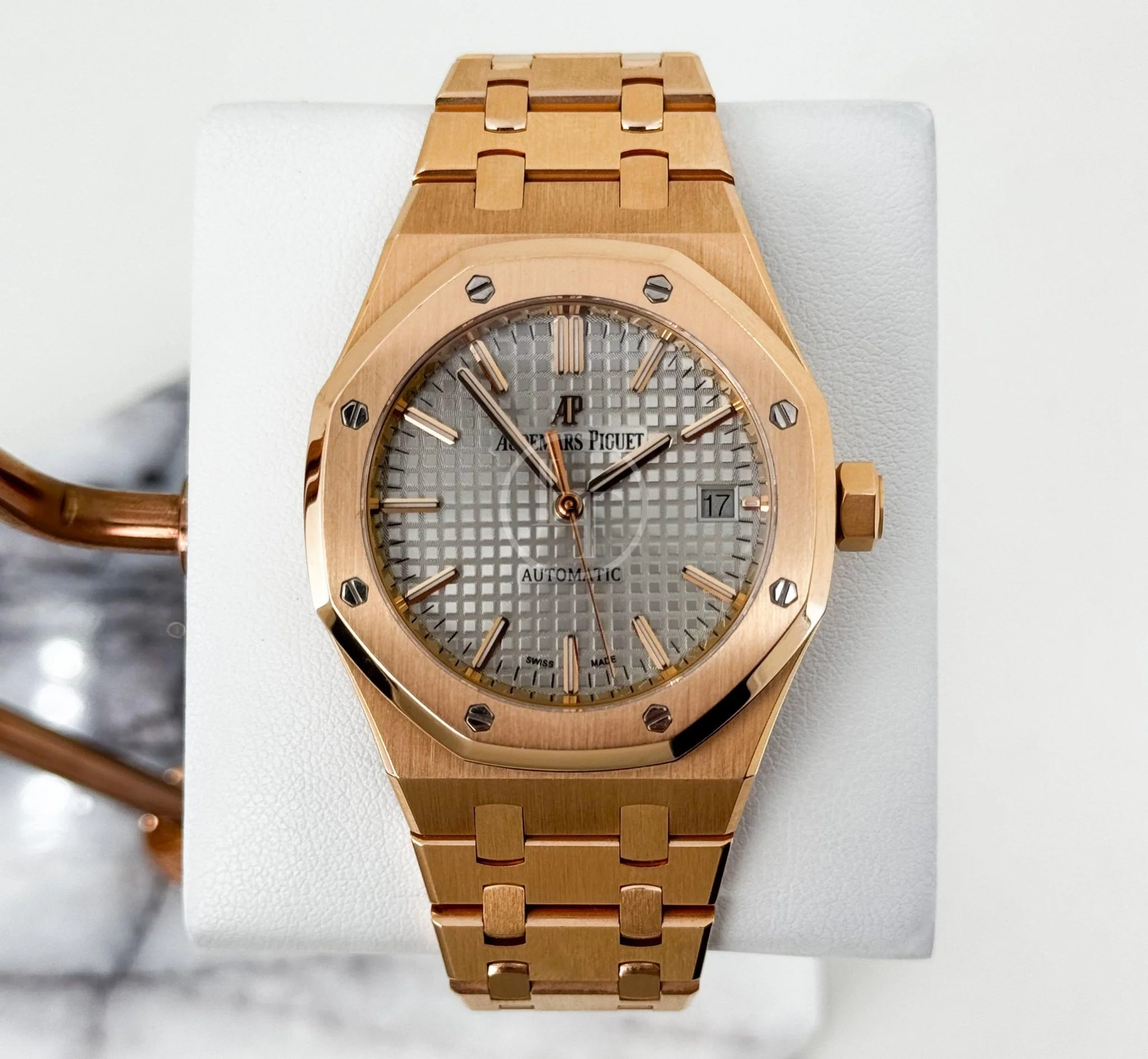 Audemars Piguet Royal Oak Selfwinding Watch-Grey Dial 37mm-15450OR.OO.1256OR.01 - Image 2