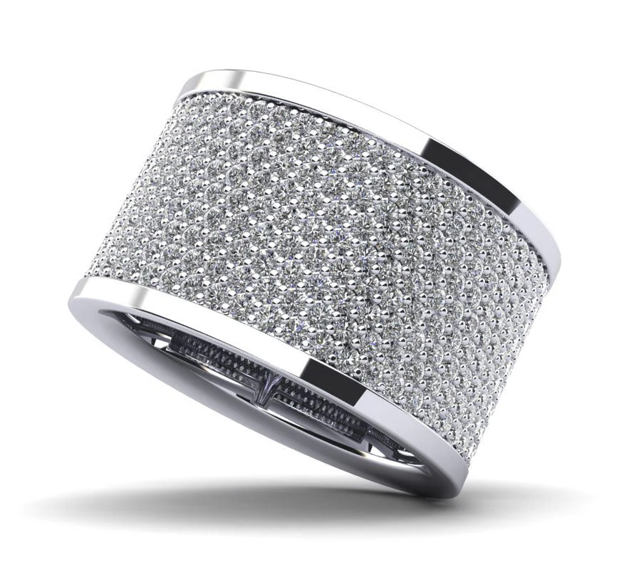 Brilliant Dreams Diamond Anniversary Diamond Ring with 2.12 ct.(finished) 1.2mm