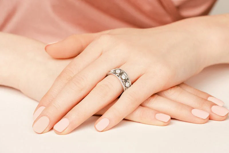 Center Of My Heart Lab-Grown Diamond Eternity Ring with 1.15 ct.(finished) 3.1mm - Image 5
