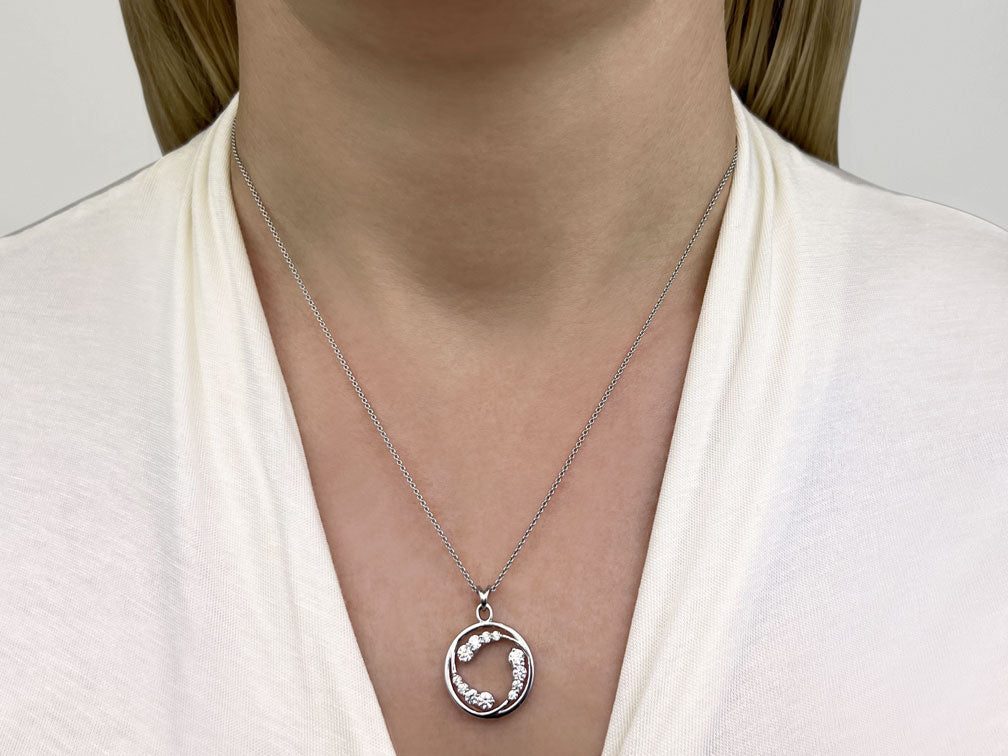 Circle Of Love Diamond Pendant with 0.69 ct.(finished) - Image 3
