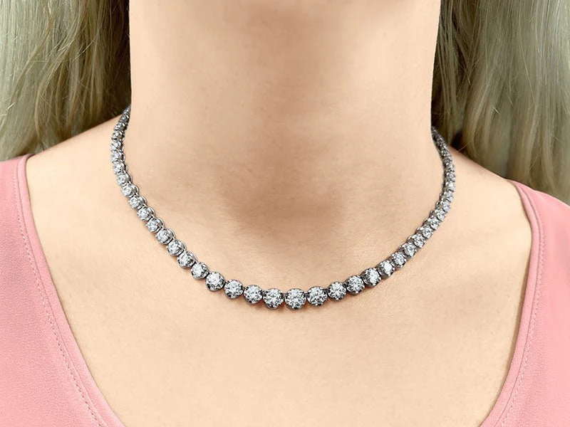 Classic Diamond Strand Diamond with 6.07 ct.(finished) - Image 3