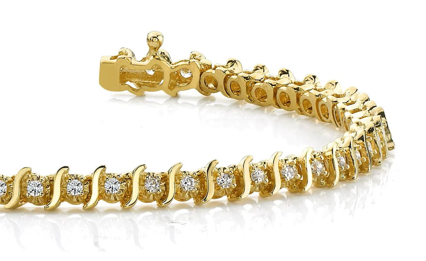 Classic Illusion S Lab-Grown Diamond Tennis Bracelet with 1.52 ct.(finished) 2.0mm - Image 2