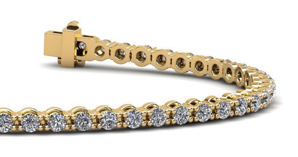 Classic Link Lab-Grown Diamond Tennis Bracelet with 3.00 ct.(finished) 2.5mm - Image 2