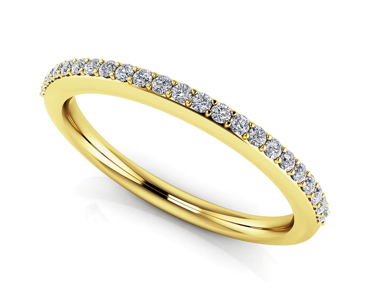Dazzling Dreams Diamond Wedding Band Diamond  with 0.18 ct.(finished) 1.2mm - Image 2