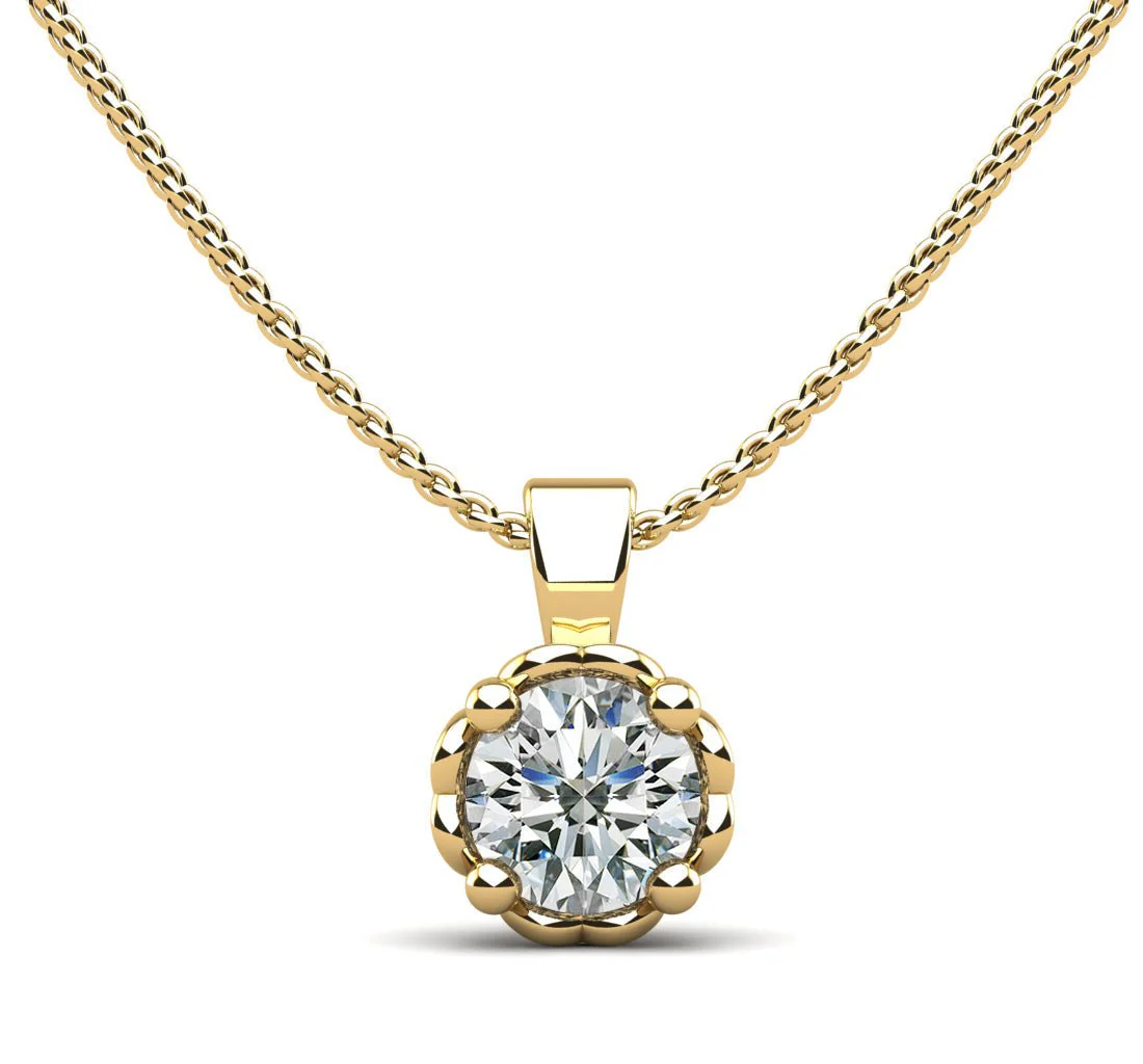 Dearest Sweetheart Diamond Pendant with 0.25 ct.(finished) 4mm - Image 2