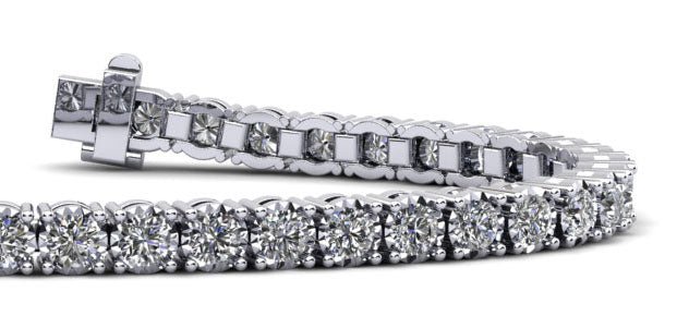 Diamond Crown Lab-Grown Diamond Tennis Bracelet with 1.50 ct.(finished) 1.75mm